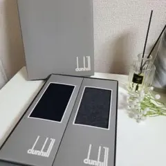 ダンヒル ソックス 2足セット メンズ 未使用 箱入り 美品