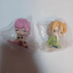 ジョジョ 肩ズン カプセルトイ 2体セット フーゴ トリッシュ