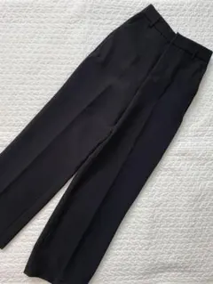 Re:EDIT カットツイルセンタープレスカラースラックス