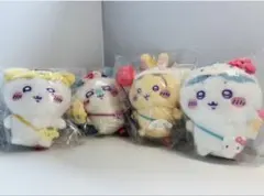 【ちいかわ×サンリオMINISOコラボ】マスコットキーホルダーコンプリートセット