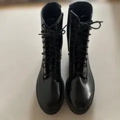 ESPERANZA ブラックレースアップブーツ LL