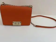 FURLA ショルダーバッグ　オレンジ