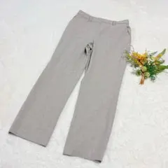 美品✨【ユニクロ】UNIQLO スマートアンクルパンツ ベージュ L ●