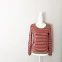 【美品】BEAUTY&YOUTH ビューティ＆ユース ボーダーカットソー