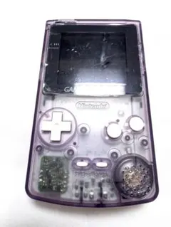 ゲームボーイカラー クリアパープル