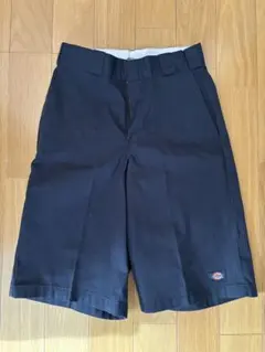 Dickies ルーズフィット ブラックショートパンツ　28