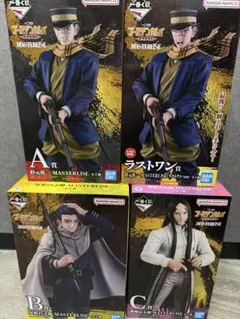 ゴールデンカムイ 一番くじ A B C ラストワン 4体セット