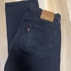 Levi's 505 ブラックデニム W33 L32