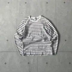 黒白　old uniqlo ボーダー　ロンT y2k archive