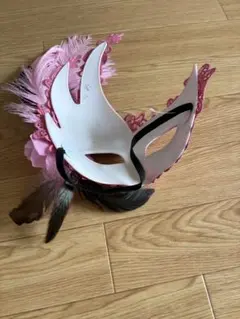 アレミティ タヒチアンダンス ヘッドドレス フェザー シェル ピンク