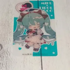 初音ミク チロルチョコ オリジナルクリアカード