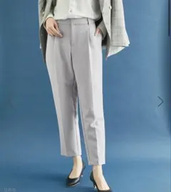 ロペピクニック　【360°ウルトラストレッチ】タックテーパードパンツ