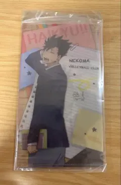 ハイキュー 黒尾鉄朗 山口忠 ミニクリアファイル