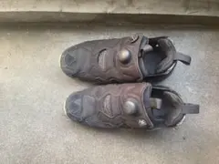 リーボック　ポンプフューリー　黒　23cm