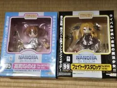 リリカルなのは ねんどろいど 高町なのは&フェイト・テスタロッサ にいてんご付き