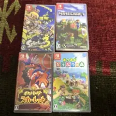 モ*ブ様 Nintendo Switch ソフト4本セット