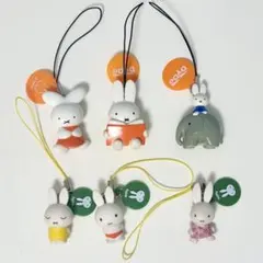ミッフィー フィギュアストラップ キーホルダー まとめ売り