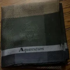 Aquascutum ハンカチ チェック柄