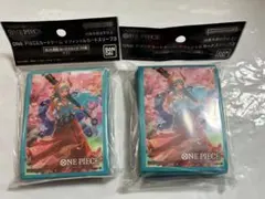 ワンピースカードゲーム 公式カードスリーブ ヤマト 2点セット
