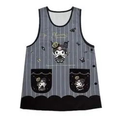 【新品】sanrio クロミ エプロン グレー 3Lー4L