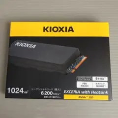 KIOXIA EXCERIA with Heatsink 1TB SSD