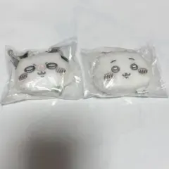 ガチャガチャ ちいかわマスコットミラーリボン ちいかわ、モモンガ