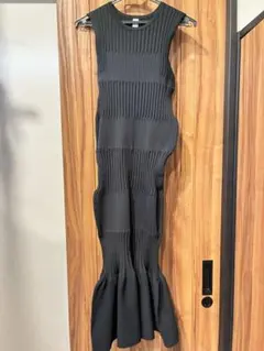 fetico STRIPE KNIT CAMI DRESS - メルカリ