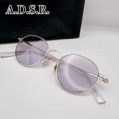 A.D.S.R. BAZ 02 クリア ゴールド サングラス メガネ - メルカリ