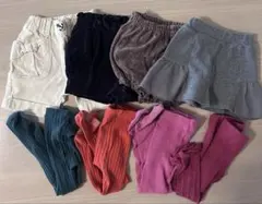 まとめ売り 冬 ショートパンツ＆タイツ 80