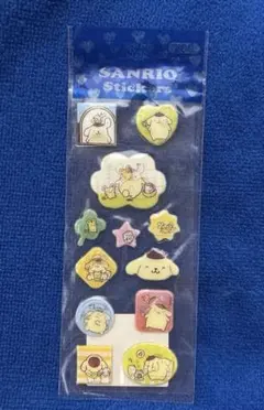 ポムポムプリン　シール　1999年製　平成レトロ　サンリオ