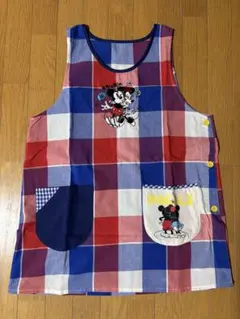 beruga 11様専用　保育士エプロンチェック柄エプロン サイズ154-162