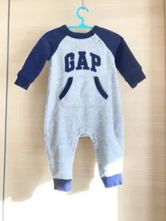 GAP ベビー　ロンパース　カバーオール　グレー　ネイビー　70 80