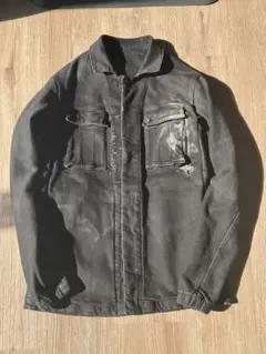 boris bidjan saberi coated denim jacket - メルカリ