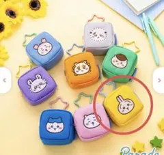 ちいかわ カラビナつき刺繍スクエアミニポーチ うさぎ