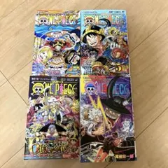 ワンピース シュリンク付き4冊 107、109、110、115巻セット初版 - メルカリ