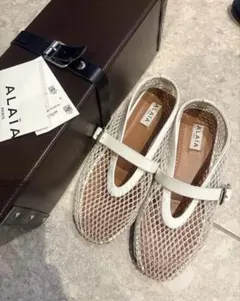 ALAÏA アライア フラットシューズ バレエシューズ メリージェーン 37