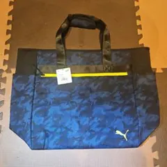 プーマゴルフ グラフィックトートバッグ 新品・未使用品 ネイビーブレザー