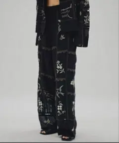 todayful Embroidery Patchwork Trousers - メルカリ