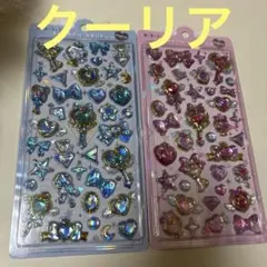 正規品クーリア　ボンボンドロップシール　 ブルー、ピンク２枚セット売り❸