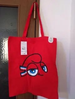 オリンピック パリ2024 公式グッズ トートバッグ（赤）