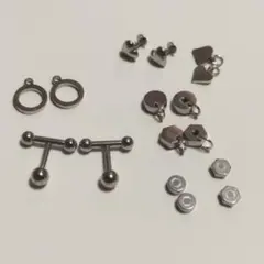 MULL　ボディピアス　キャッチ　ステンレス　mediStore メディストア