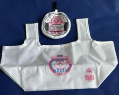 おぱんちゅうさぎ　ポーチ付きエコバッグ