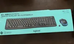 logicool ワイヤレスキーボードとマウスのセット MK275
