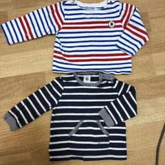 PETIT BATEAU jacadi 長袖2枚セット 18m 81cm