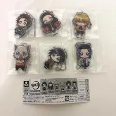 鬼滅の刃　ここみえ　アクリルフィギュア　ボールチェーン＆台座付き