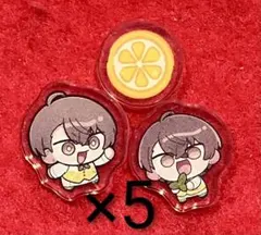 にじさんじ with cake 加賀美ハヤト アクリルパーツ 各5個セット