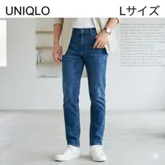 ユニクロ ウルトラストレッチ スキニー テーパード デニム Lサイズ 美脚