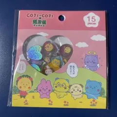 チェゴシムxコジコジコラボ　クリスタルシール　おはじきシール　限定　ポップアップ