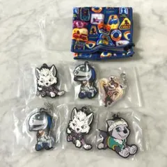 パウ・パトロール　キーホルダー6個　ハンカチセット