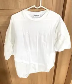 ナゴンスタンス　半袖tシャツ　レディース　M ホワイト　トップス　白色のサムネイル